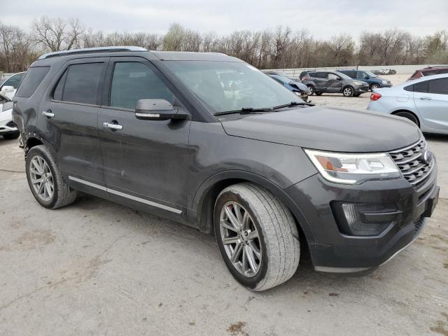 1FM5K8F87GGA71690 - 2016 FORD EXPLORER LIMITED გრაფიტი ფოტო 4