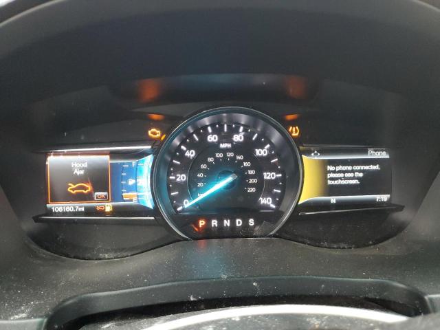 1FM5K8F87GGA71690 - 2016 FORD EXPLORER LIMITED გრაფიტი ფოტო 9