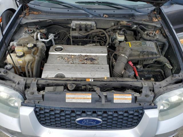 1FMCU96H15KD76765 - 2005 FORD ESCAPE HEV GRAY photo 12