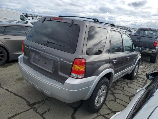 1FMCU96H15KD76765 - 2005 FORD ESCAPE HEV GRAY photo 3