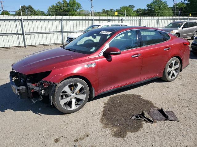 5XXGT4L38KG361044 - 2019 KIA OPTIMA LX RED photo 1