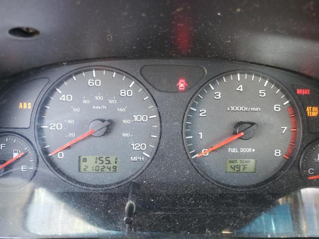 JF1SF65561H724346 - 2001 SUBARU FORESTER S BLUE photo 9