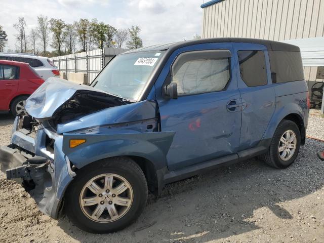 5J6YH28738L019493 - 2008 HONDA ELEMENT EX BLUE photo 1