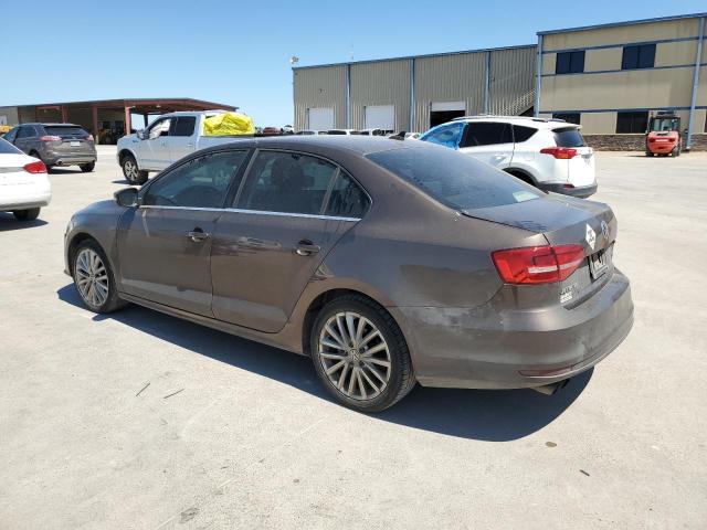 3VWD17AJ8FM204398 - 2015 VOLKSWAGEN JETTA SE BROWN photo 2