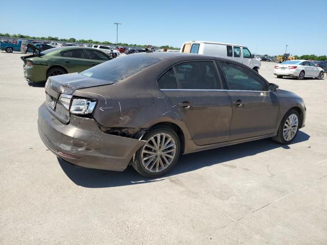 3VWD17AJ8FM204398 - 2015 VOLKSWAGEN JETTA SE BROWN photo 3