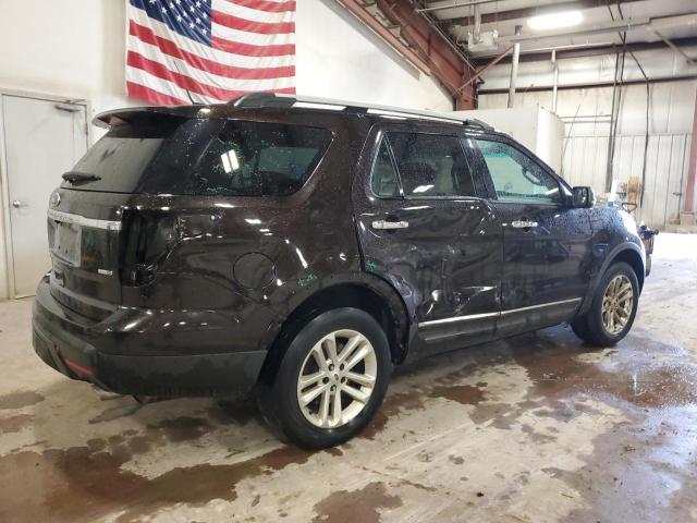 1FM5K8D81DGA09376 - 2013 FORD EXPLORER XLT BLACK photo 3