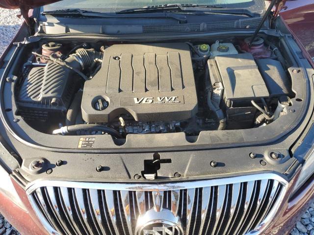 1G4G45G30GF274849 - 2016 BUICK LACROSSE SPORT TOURING RED photo 11