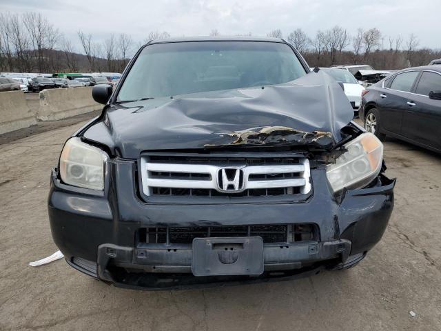 5FNYF18167B003324 - 2007 HONDA PILOT LX BLACK photo 5