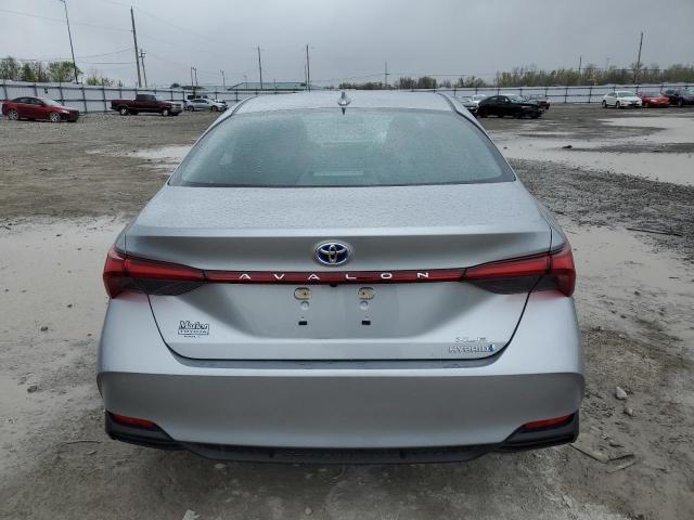 4T1JA1AB8MU001494 - 2021 TOYOTA AVALON XLE SILVER photo 6