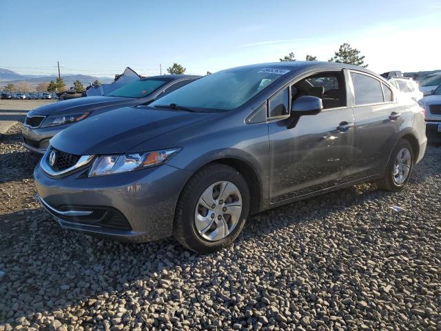 19XFB2F53DE012899 - 2013 HONDA CIVIC LX GRAY photo 1