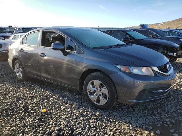 19XFB2F53DE012899 - 2013 HONDA CIVIC LX GRAY photo 4