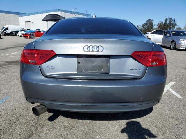 WAULFAFRXDA001435 - 2013 AUDI A5 PREMIUM PLUS GRAY photo 6