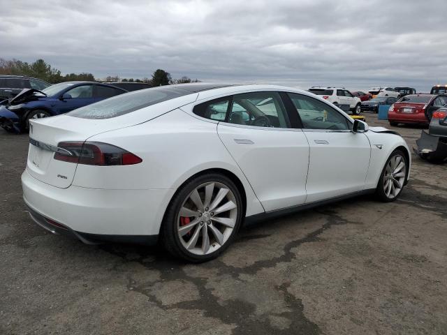 5YJSA1H17EFP29470 - 2014 TESLA MODEL S თეთრი ფოტო 3