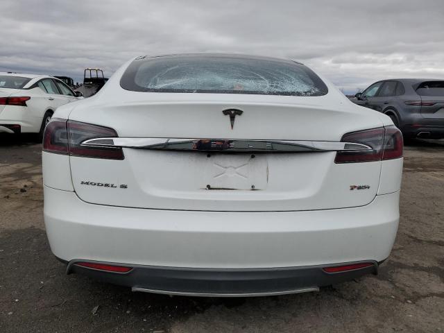 5YJSA1H17EFP29470 - 2014 TESLA MODEL S თეთრი ფოტო 6