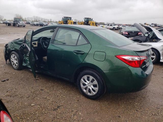 2T1BPRHE0FC445751 - 2015 TOYOTA COROLLA ECO GREEN photo 2