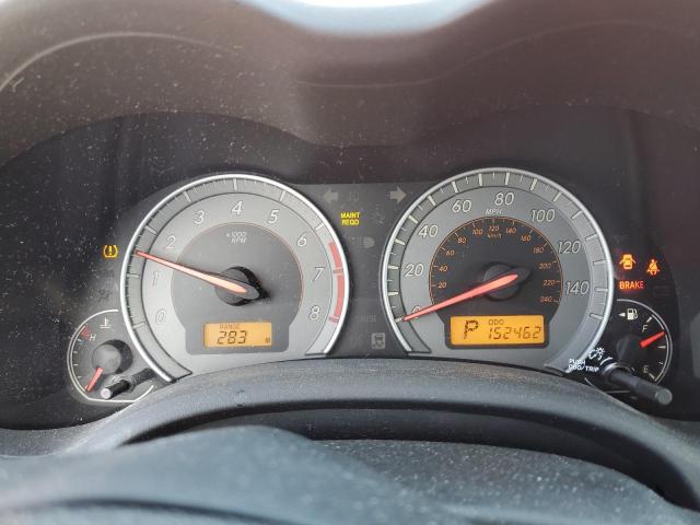 2T1BU4EE2AC471387 - 2010 TOYOTA COROLLA BASE წითელი ფოტო 9