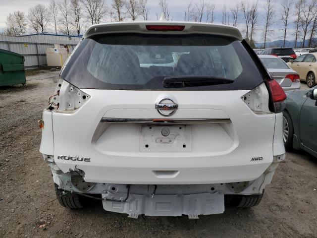 KNMAT2MV8HP561692 - 2017 NISSAN ROGUE S WHITE photo 6