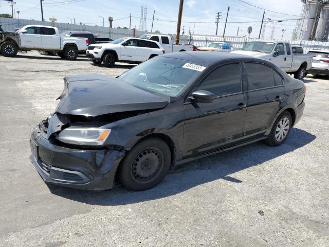 3VW2K7AJXEM307485 - 2014 VOLKSWAGEN JETTA BASE Qara foto 1