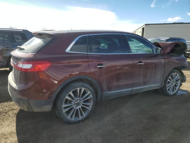 2LMTJ8LP4GBL66621 - 2016 LINCOLN MKX RESERVE BROWN photo 3