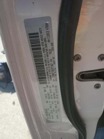 1C6RR6TT6KS571867 - 2019 RAM 1500 CLASS SLT თეთრი ფოტო 12