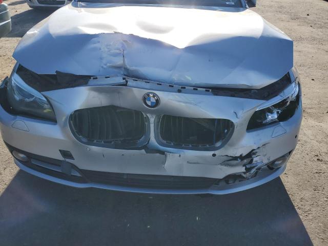 WBA5A7C52FD628126 - 2015 BMW 528 XI SILVER photo 11