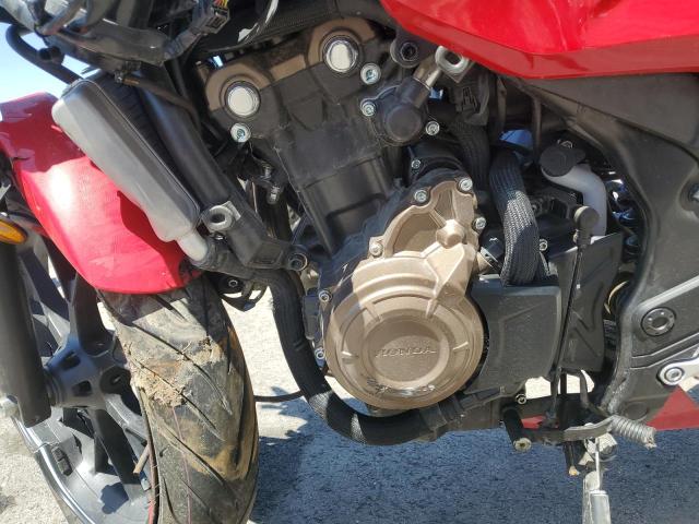 MLHPC6213K5000219 - 2019 HONDA CBR500 R RED photo 7