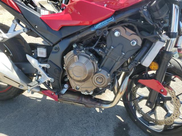 MLHPC6213K5000219 - 2019 HONDA CBR500 R RED photo 9