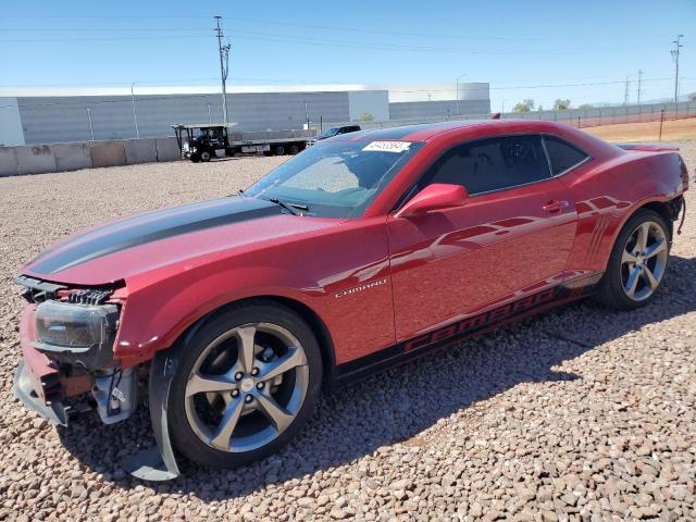 2G1FB1E36E9282650 - 2014 CHEVROLET CAMARO LT RED photo 1