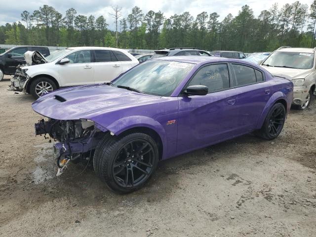 2C3CDXGJ4PH625021 - 2023 DODGE CHARGER SCAT PACK PURPLE photo 1