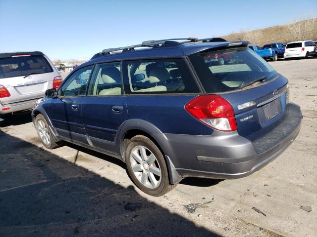 4S4BP62C187341694 - 2008 SUBARU OUTBACK 2.5I LIMITED BLUE photo 2