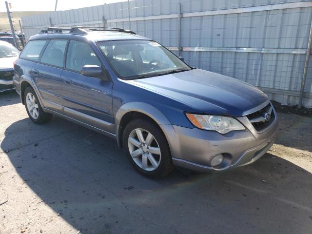 4S4BP62C187341694 - 2008 SUBARU OUTBACK 2.5I LIMITED BLUE photo 4