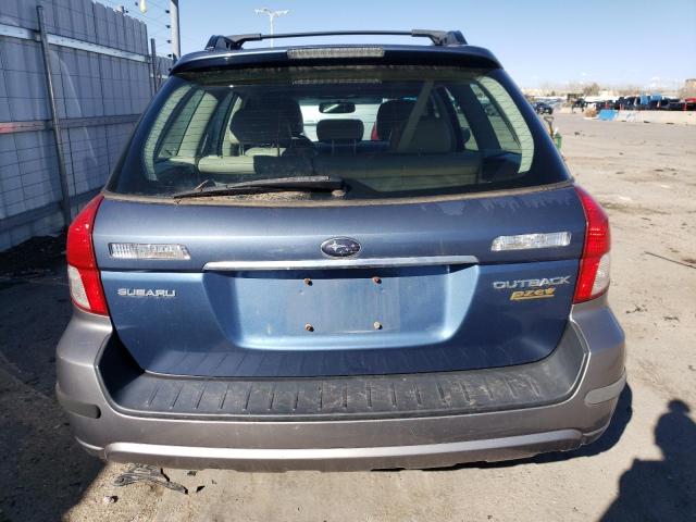 4S4BP62C187341694 - 2008 SUBARU OUTBACK 2.5I LIMITED BLUE photo 6