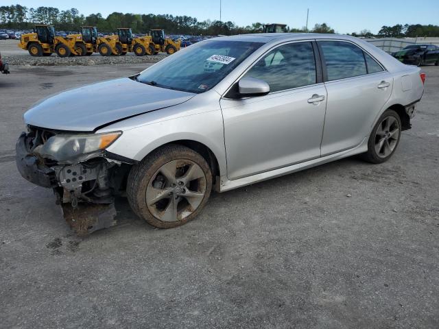 4T1BK1FK7CU012219 - 2012 TOYOTA CAMRY SE SILVER photo 1