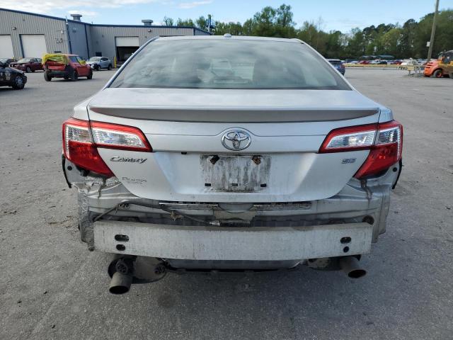 4T1BK1FK7CU012219 - 2012 TOYOTA CAMRY SE SILVER photo 6