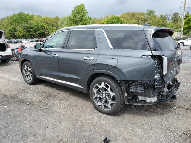 KM8R7DHE3NU418199 - 2022 HYUNDAI PALISADE CALLIGRAPHY GRAY photo 2