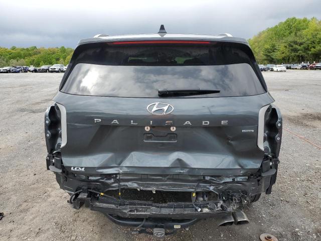 KM8R7DHE3NU418199 - 2022 HYUNDAI PALISADE CALLIGRAPHY GRAY photo 6