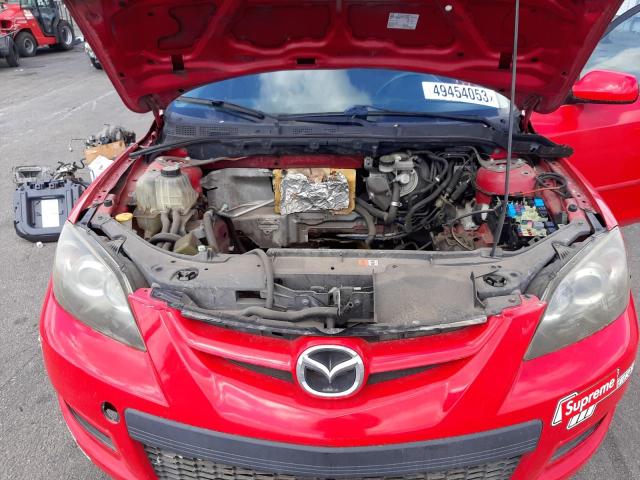 JM1BK34L991226375 - 2009 MAZDA SPEED 3 RED photo 11