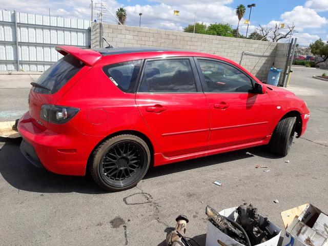 JM1BK34L991226375 - 2009 MAZDA SPEED 3 RED photo 3