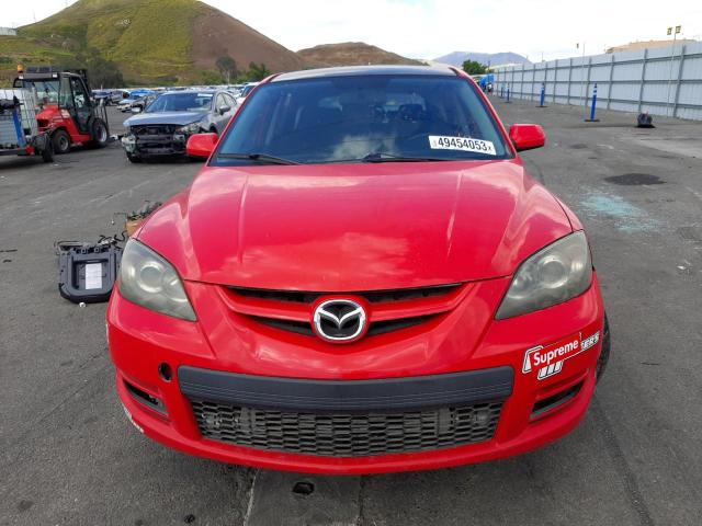 JM1BK34L991226375 - 2009 MAZDA SPEED 3 RED photo 5