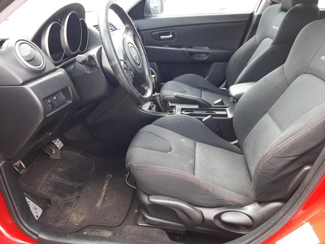 JM1BK34L991226375 - 2009 MAZDA SPEED 3 RED photo 7