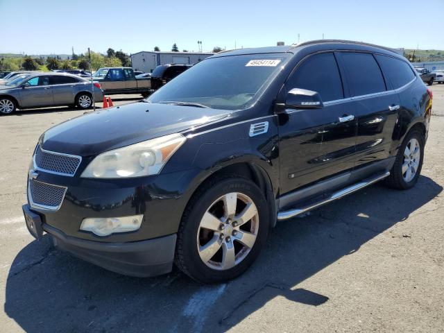 1GNEV33D29S157965 - 2009 CHEVROLET TRAVERSE LTZ BLACK photo 1