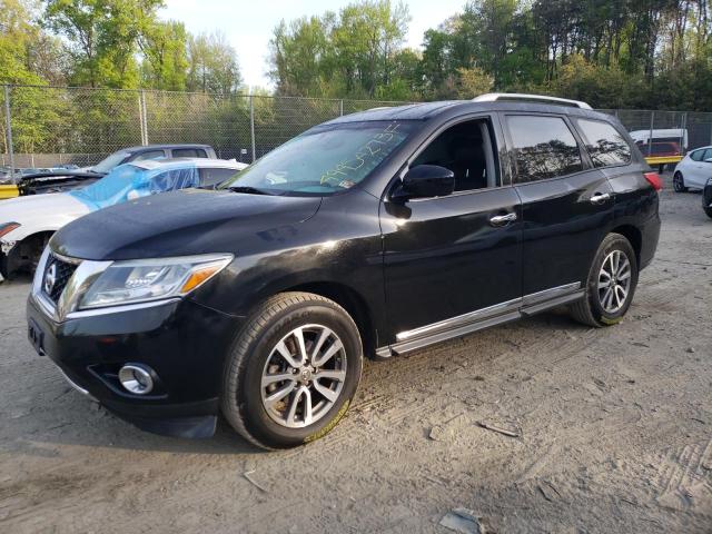 5N1AR2MM9DC664526 - 2013 NISSAN PATHFINDER S BLACK photo 1