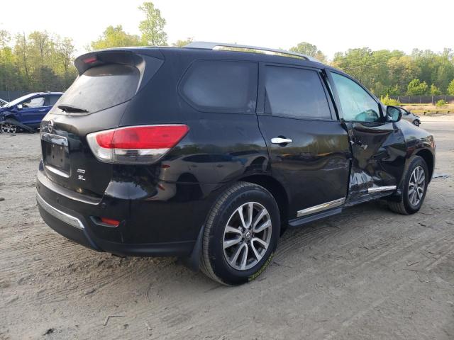 5N1AR2MM9DC664526 - 2013 NISSAN PATHFINDER S BLACK photo 3