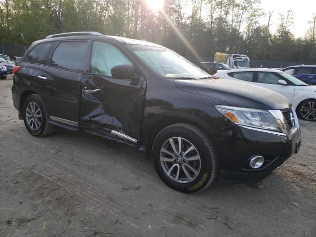 5N1AR2MM9DC664526 - 2013 NISSAN PATHFINDER S BLACK photo 4