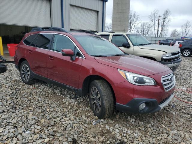 4S4BSANC1G3228864 - 2016 SUBARU OUTBACK 2.5I LIMITED BURGUNDY photo 4