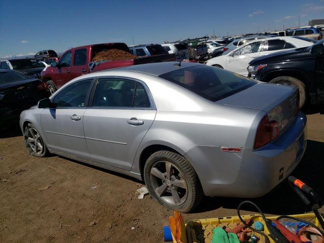 1G1ZC5EU7BF109930 - 2011 CHEVROLET MALIBU 1LT SILVER photo 2