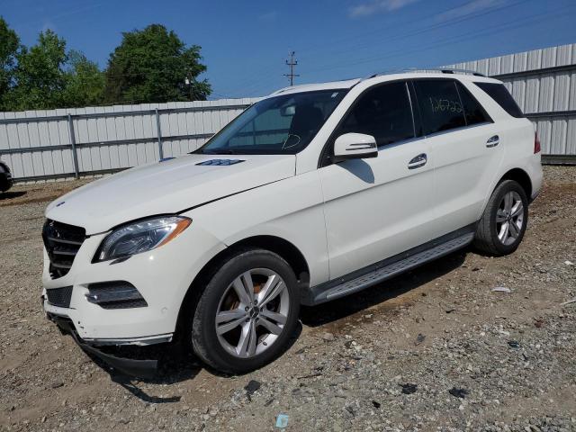 4JGDA5HB5DA243994 - 2013 MERCEDES-BENZ ML 350 4MATIC WHITE photo 1