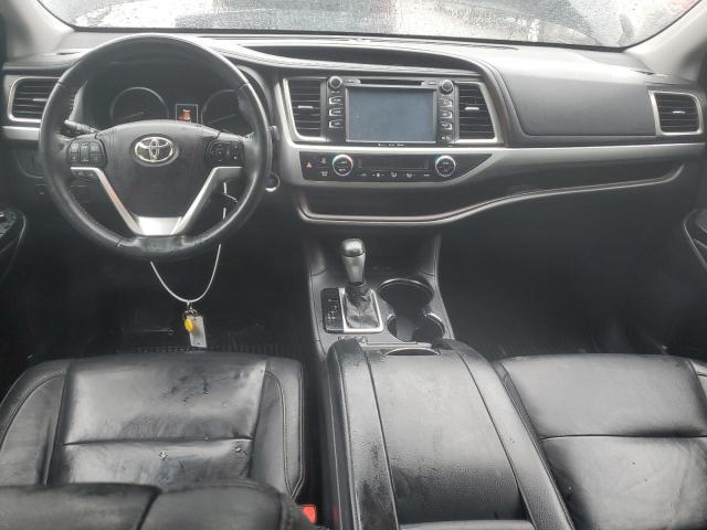 5TDJKRFH7GS322092 - 2016 TOYOTA HIGHLANDER XLE أسود صورة 8