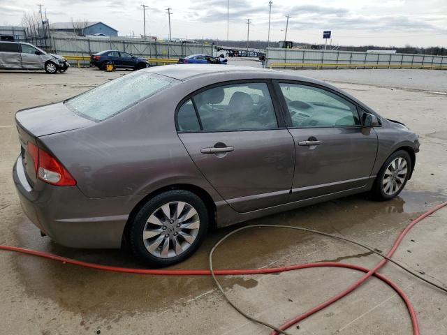 19XFA16979E017563 - 2009 HONDA CIVIC EXL GRAY photo 3