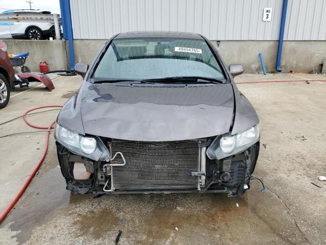 19XFA16979E017563 - 2009 HONDA CIVIC EXL GRAY photo 5